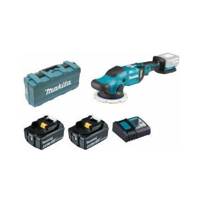 Akumuliatorinis ekscentrinis poliruoklis Makita DPO600TKX1