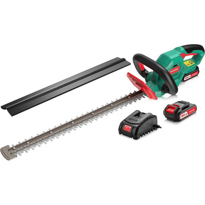 Akumuliatorinės gyvatvorių žirklės Metabo HS 18 LTX 55 (+2x battery + charger)