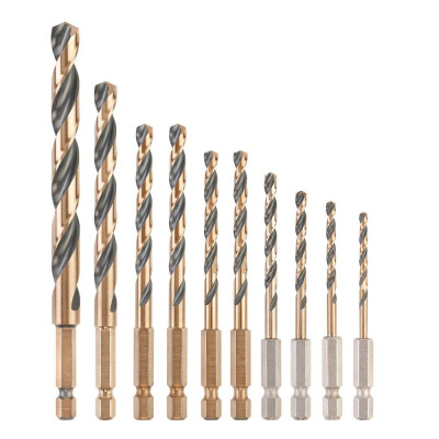 Black and Gold drill bit set DEWALT, DT20620-QZ, (10 PCS.)