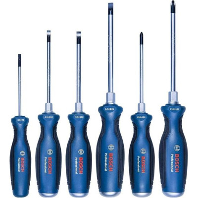 Screwdriver Set 6pc 1600A016BF Bosch