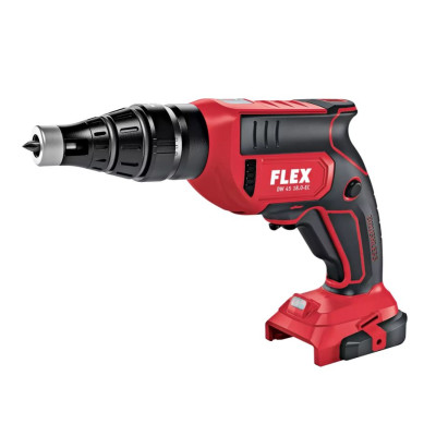 Flex cordless drywall screwdriver, DW 45 18.0-EC, C 18V, 28 Nm (without battery and charger in paper box)
