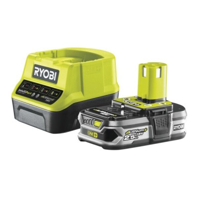 Ryobi battery starter set RC18120-125, 18V ONE+, 2.5 Ah