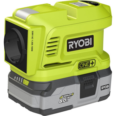 Ryobi battery inverter RY18BI150A-0, 150 W, 18 V ONE+ (without battery and charger)