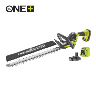 Ryobi cordless hedge trimmer RY18HT45A-120, 45cm, 18V (with battery and charger)