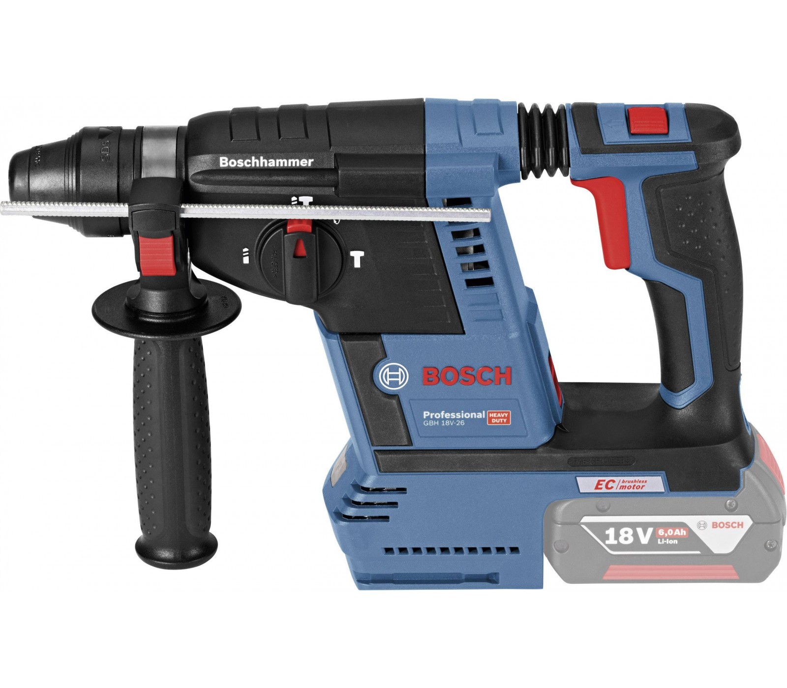 Cordless Rotary Hammer GBH 18V-26 + carrying case L-Boxx 136 (without battery and charger)