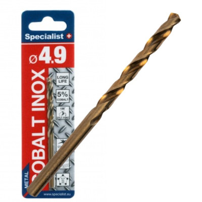 Specialist+ Cobalt drill bit 4.9mm