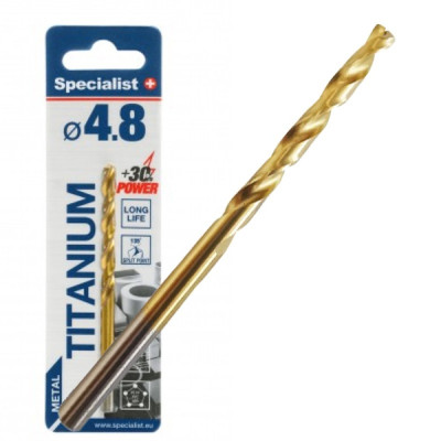 Specialist+ Titan drill bit 4.8mm