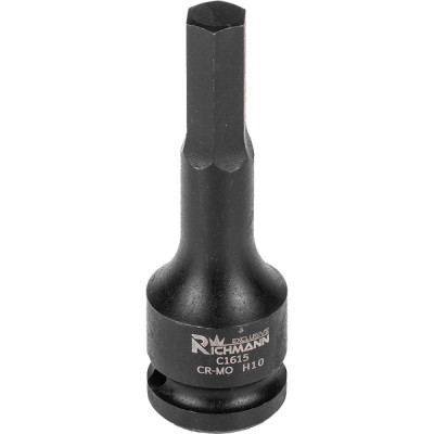 SINGLE IMPACT HEX SOCKET 1/2' H10x78MM