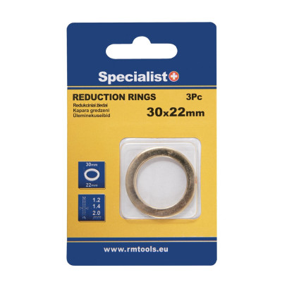 Reduction ring 30x22x1.2/1.4/2 3vnt.
