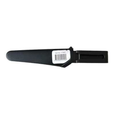 Electrician's knife with rubber handle