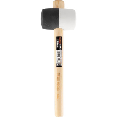 RUBBER MALLET 90MM/24 OZ WOODEN HANDLE