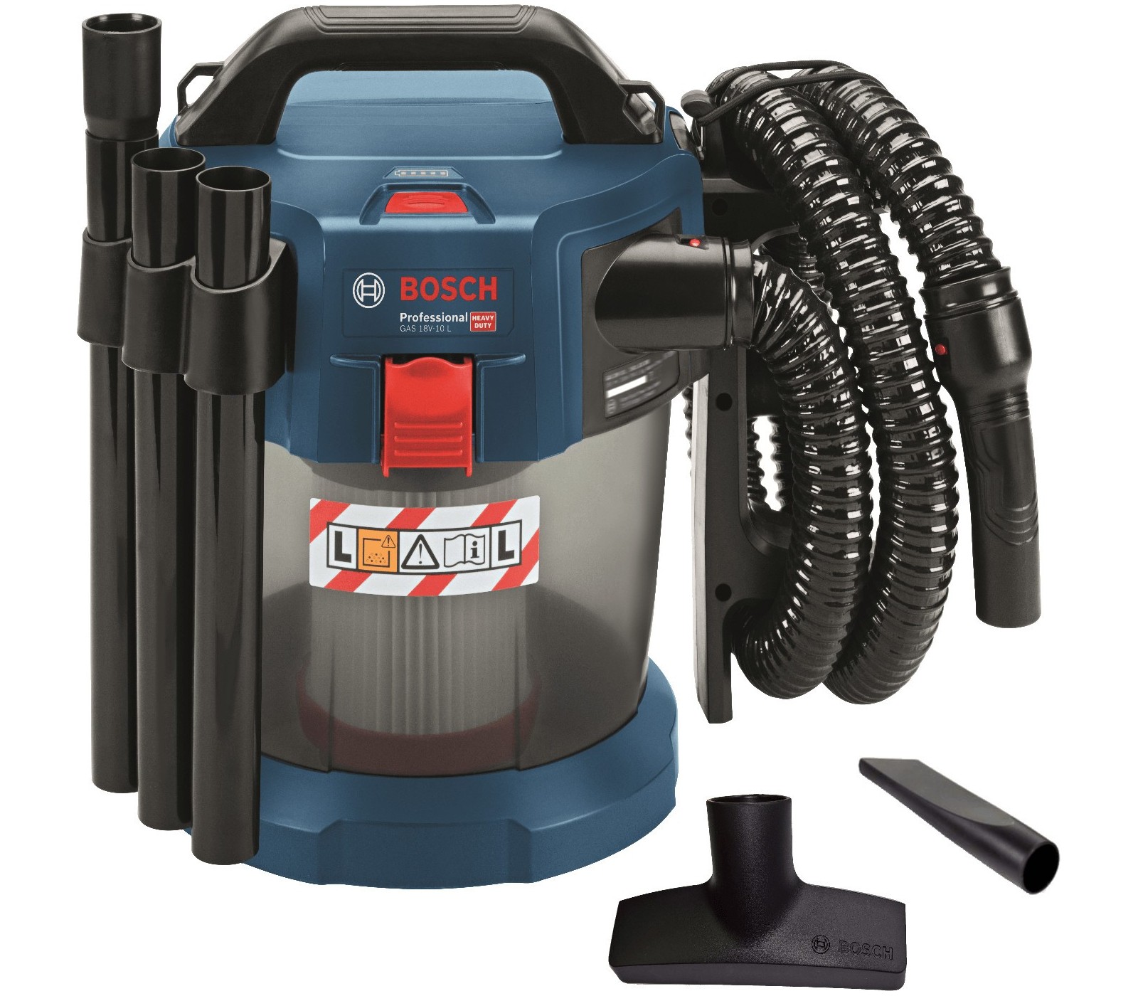 Cordless dust extractor Bosch GAS 18V-10 L, 18 V