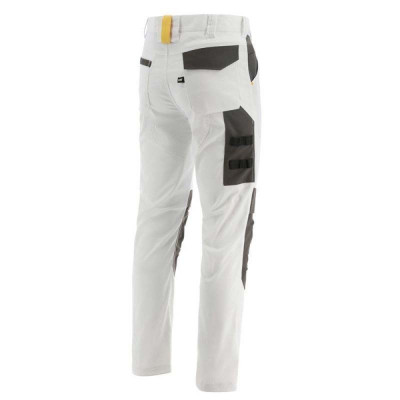 Men´s work trousers CAT white-dark 34/32