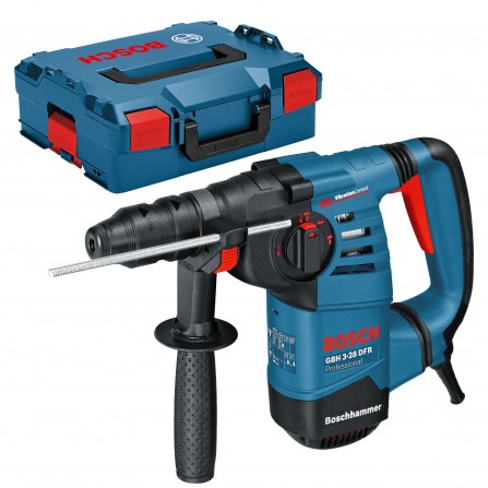 Electric drill Bosch GBH 3-28 DFR, SDS-Plus, 3.1 J, 800 W + L-Boxx case