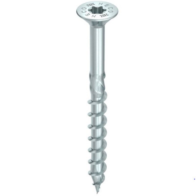 HECO-TOPIX-plus 6 x 110, countersunk head, HECO-Drive, TG, A3K, 100 pieces.