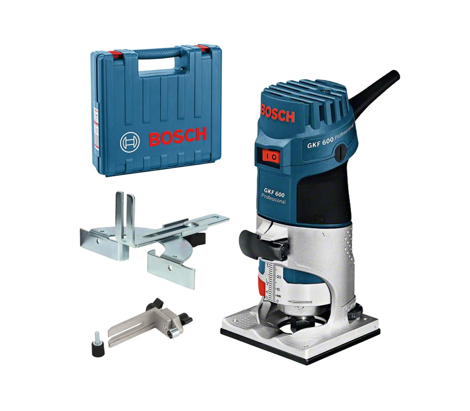 Affleureuse BOSCH GKF600 - LAMINATE TRIMMER - Clicpublic.be, online  auctions in 1 click.