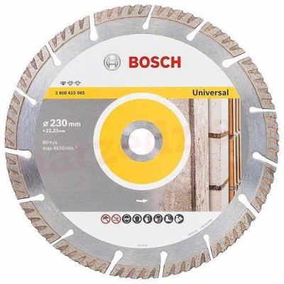 Deimantinis turbinis diskas Bosch, 230 x 22.23 x 2.3 mm