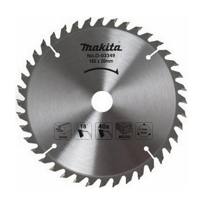 Diskinis medienos pjūklas Makita, 16,5 cm