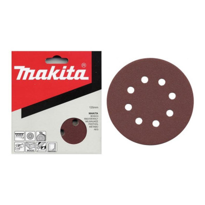 Šlifavimo diskai Makita P-43533, Nr 40, Ø125 mm, 10 vnt