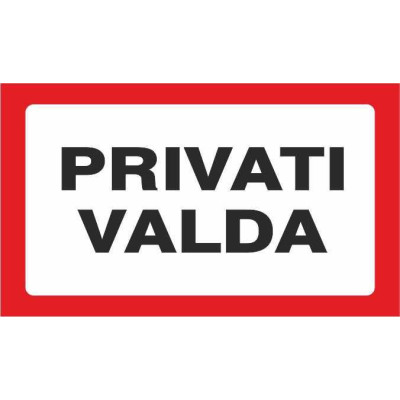 Lipdukas privati valda 170x100mm