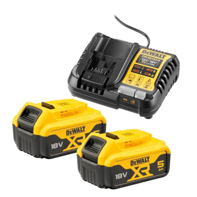 Kroviklis su akumuliatoriais Dewalt DCB1104P2-QW, 12/18 V