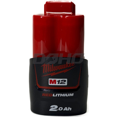 Battery Milwaukee M12 B2, 12 V, 2 Ah