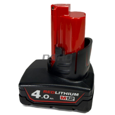 Battery Milwaukee M12 B4, 12 V, 4 Ah