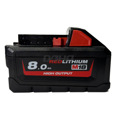 Battery Milwaukee M18 HB8, 18 V, 8 Ah
