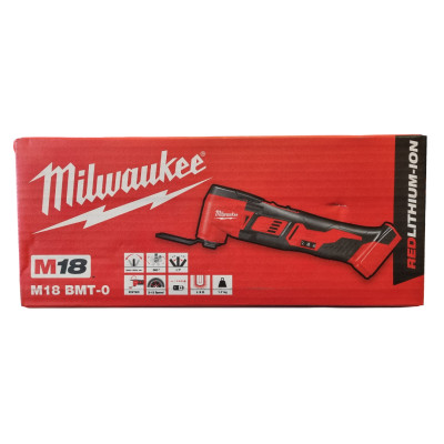 Cordless multifunctional tool  Milwaukee M18 BMT-421C set, 18 V, 1 x 4 Ah, 1 x 2 Ah, charger, carrying case + accessories