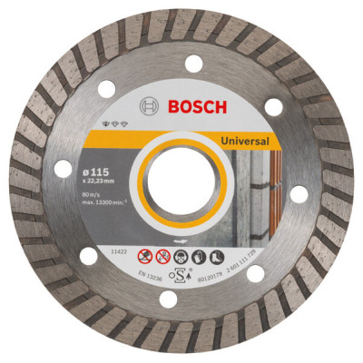Bosch diamond cutting disc Standard for Universal Turbo 115 x 22.23 x 2 x 10 mm
