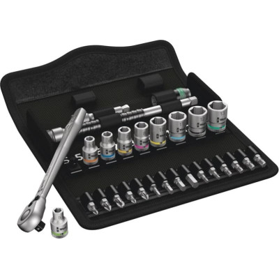 Tool set Wera 8100 SA 8 Zyklop Metal, 28 pcs. (5004018001)