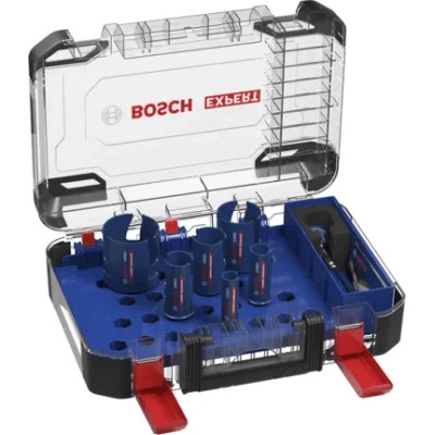 Drill bit set Bosch EXPERT CONSTRUCTION MATERIAL (20-64 mm, 10 pcs.)