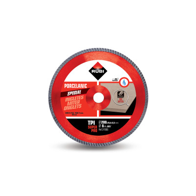 Diamond cutting disc for wet cutting Rubi TPI 200 SUPERPRO (200 mm)