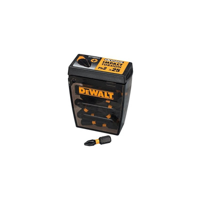 Sukimo antgaliai PH2 DeWalt (DT70555T-QZ), 25 mm, 25 vnt.