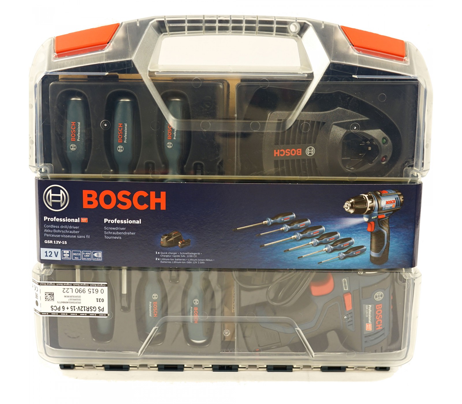 Perceuse-visseuse Bosch GSR 12V-30 2x2.0Ah 