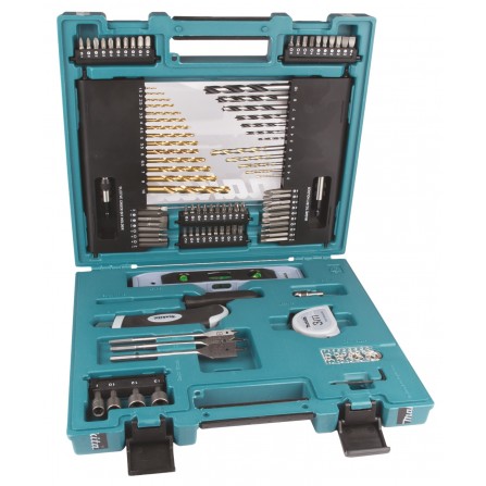 Makita drills, sockets and bits set D-31778, 104 pcs.
